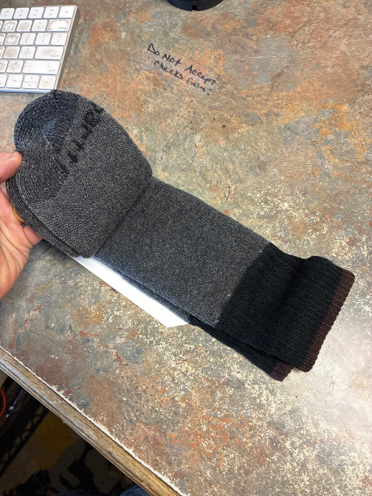 Women’s Heavyweight Synthetic-Wool Blend Boot sock
