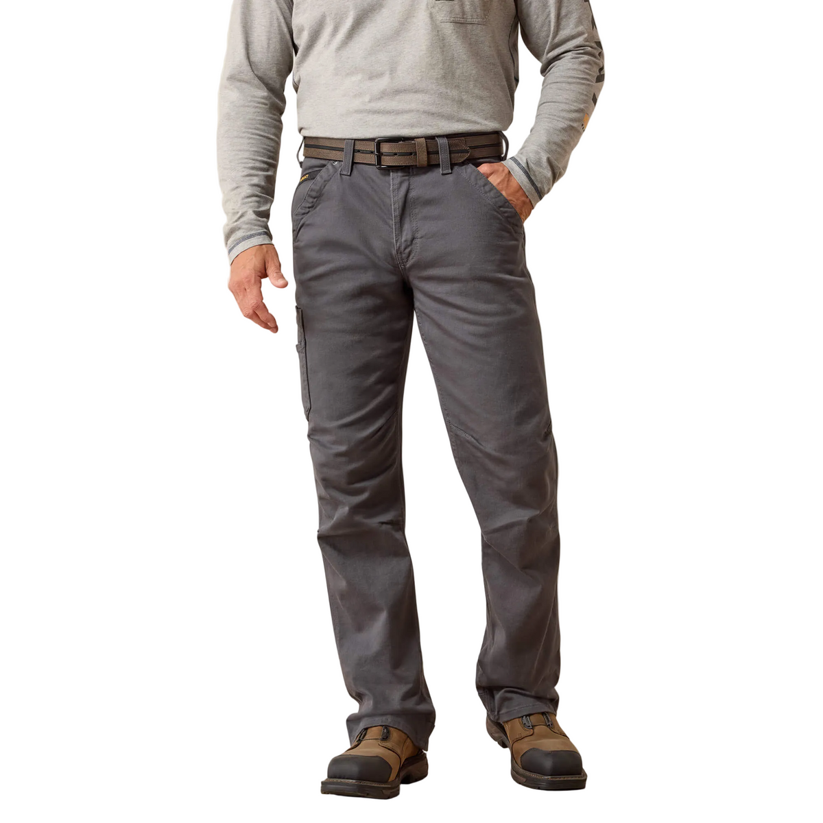 Rebar M4 Relaxed DuraStretch Washed Twill Dungaree Boot Cut Pant