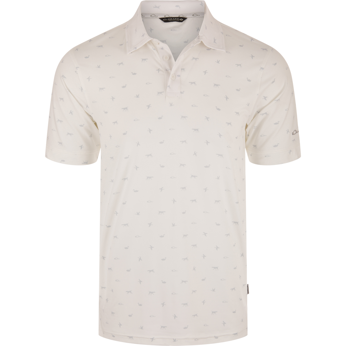 Print Performance Polo Shirt