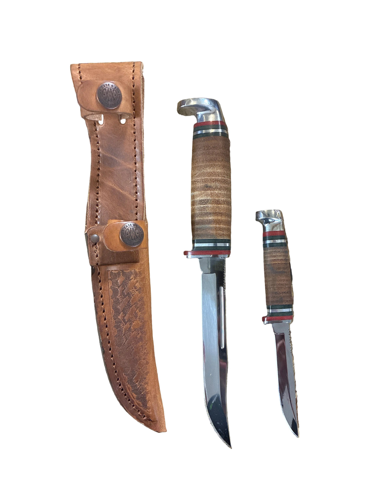 Case Leather hunting set