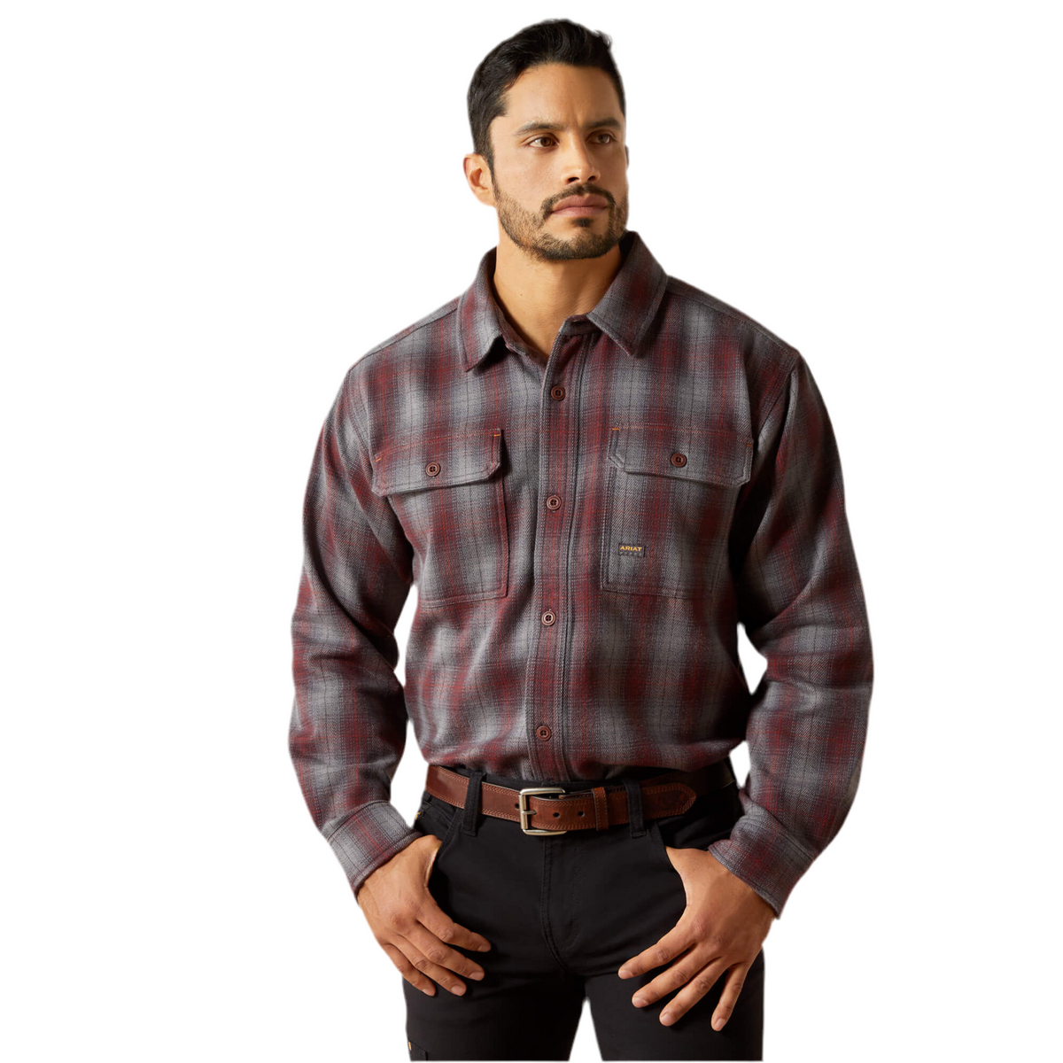 MNS Rebar Flannel DuraStretch Work Shirt
