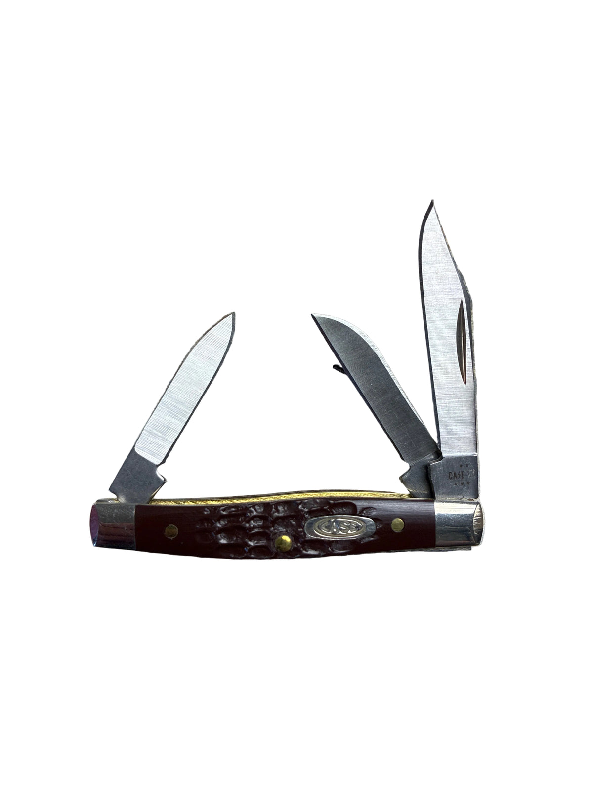 Case Brown Synthetic Standard Jig Small Stockman