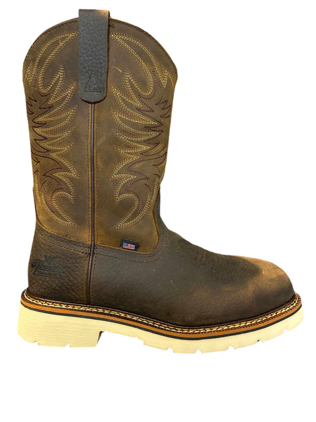 Thorogood Unlined Square Toe Steel Toe
