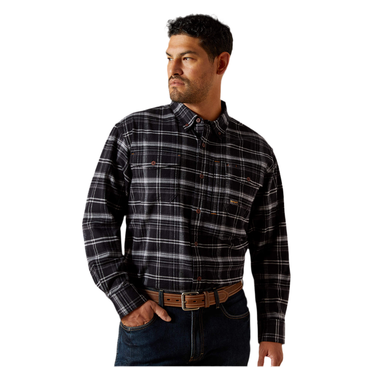 Rebar Flannel DuraStretch Work Shirt