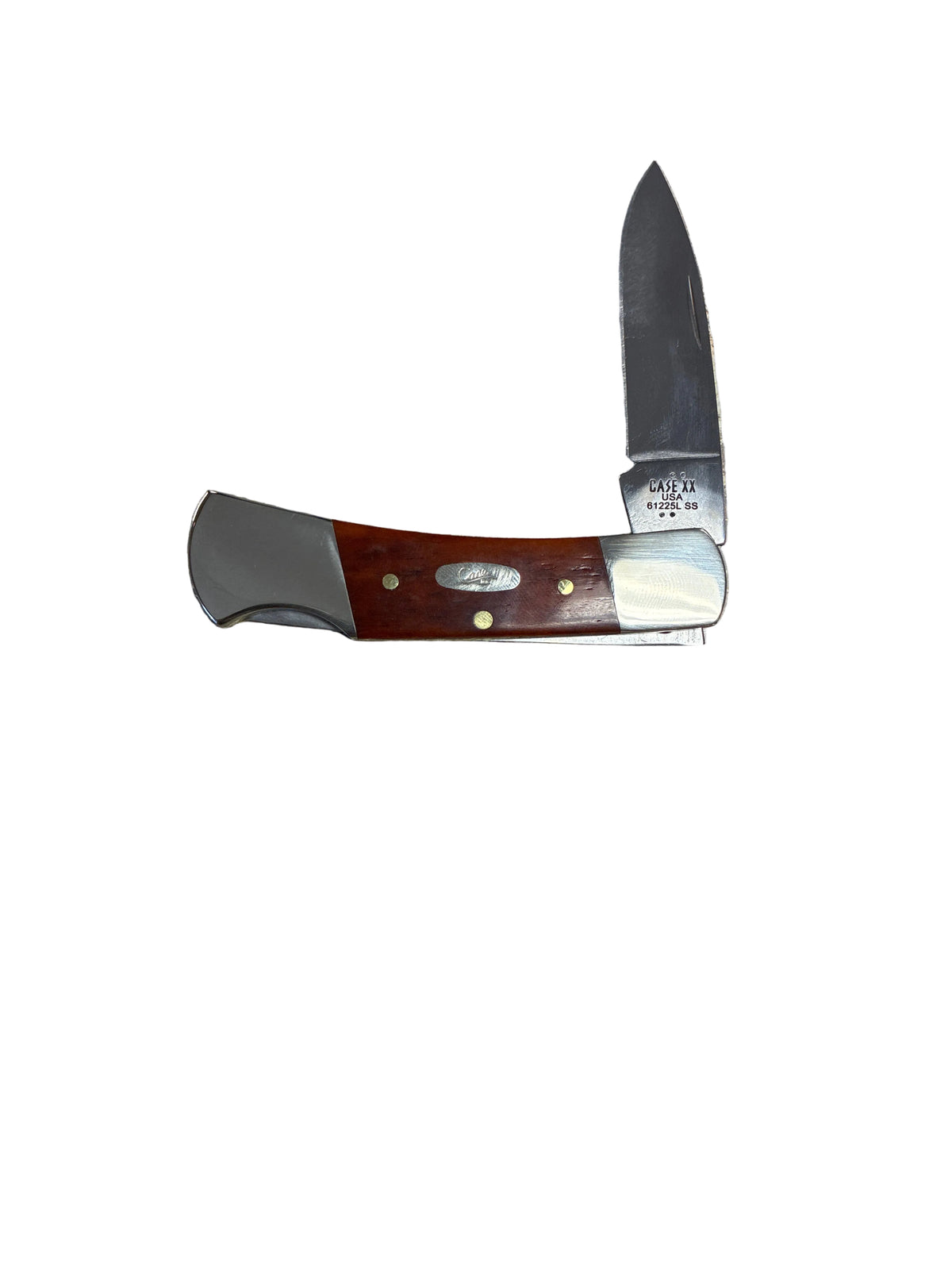 Smooth Chestnut Bone Lockback