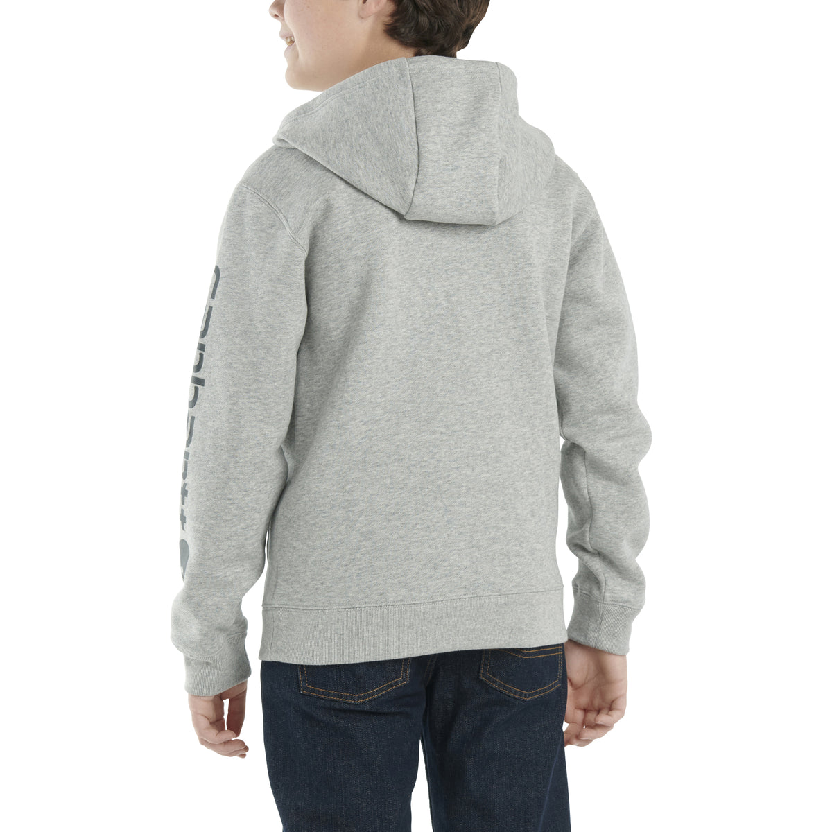 Kids Carhartt Long-Sleeve Graphic Sweatshirt (3 Color Options)