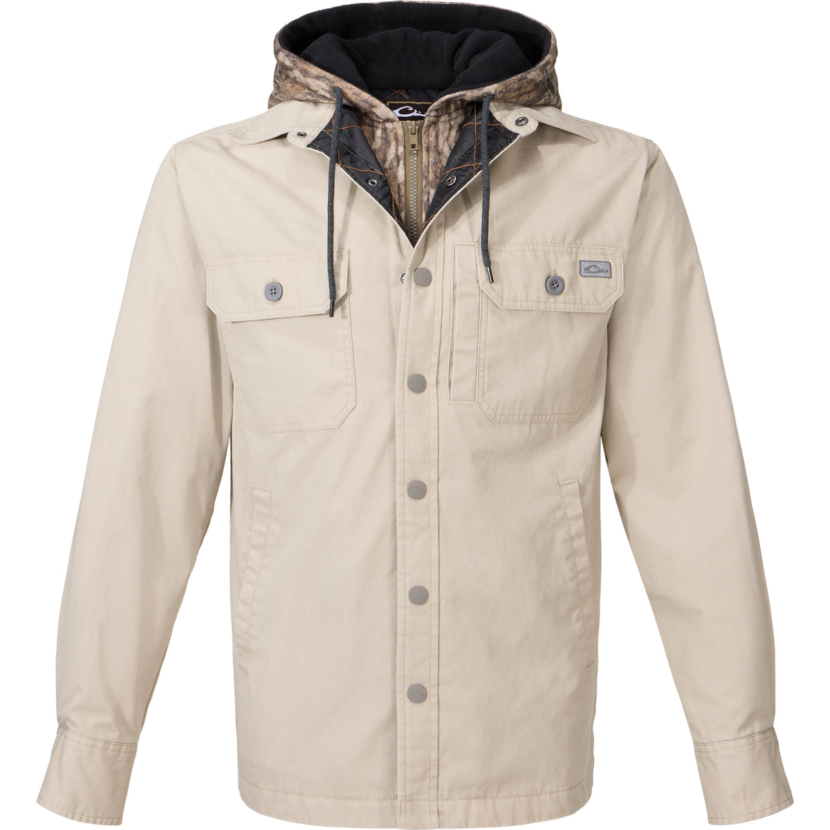 Campfire Canvas Shirt Jac Hoodie