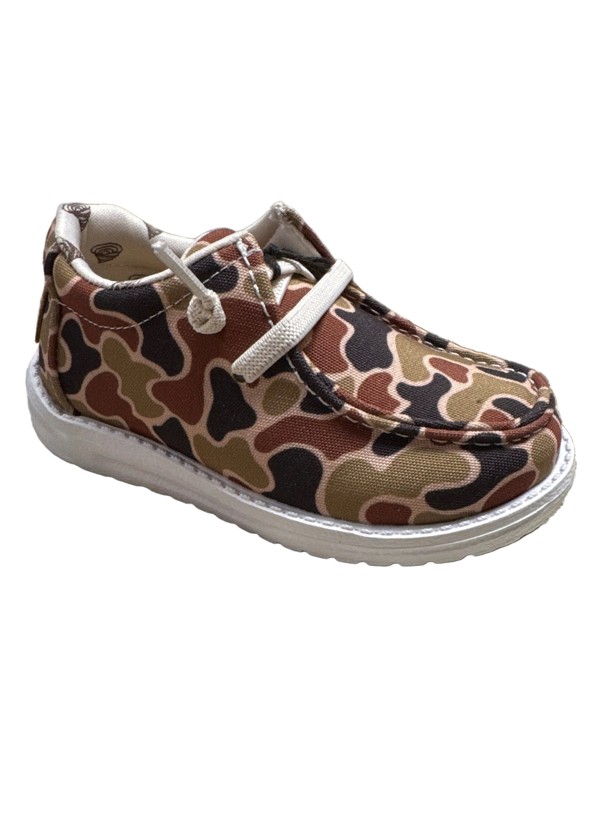 Kid’s Camo Twister Dutton slip-on Shoe