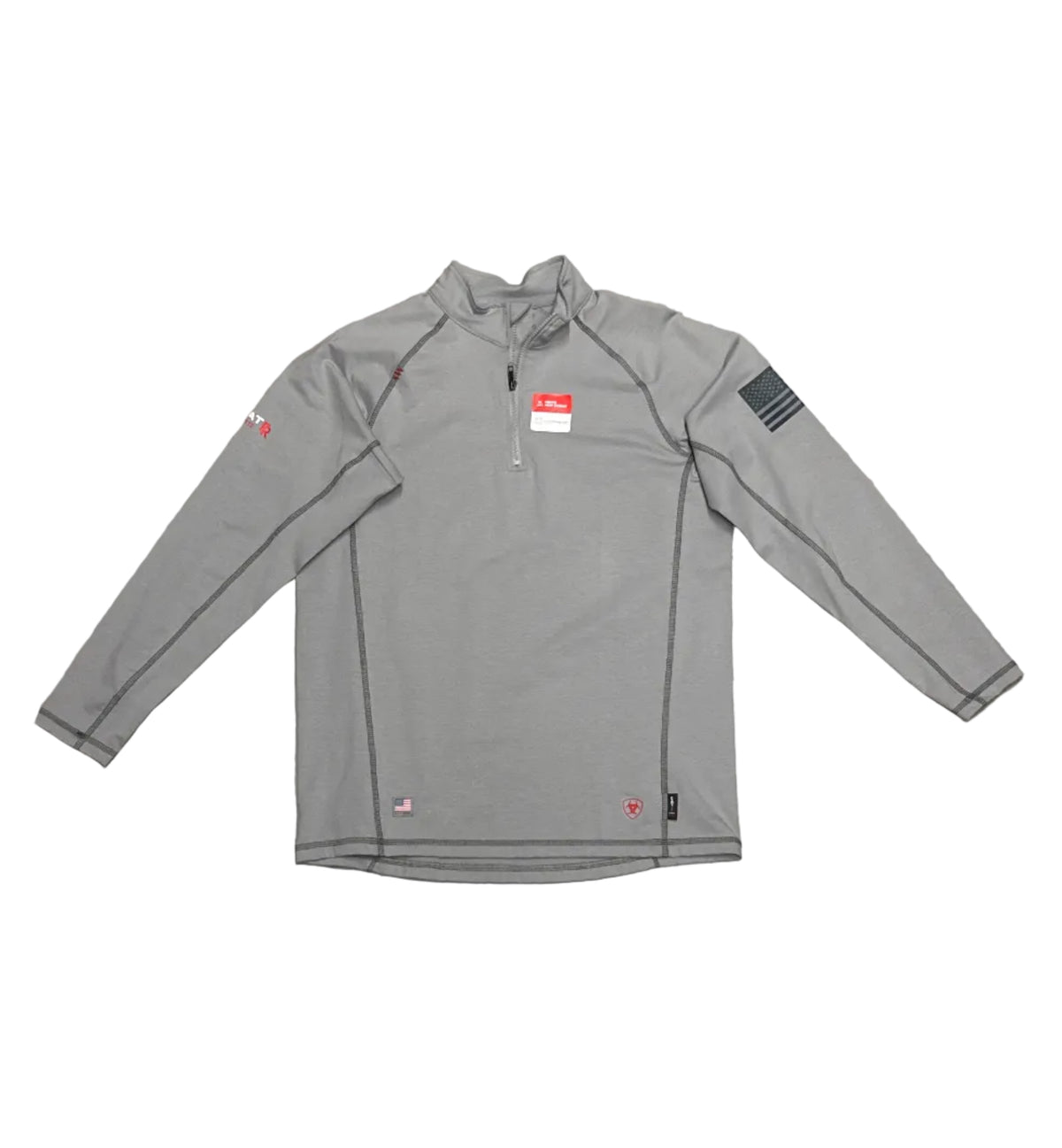 Ariat FR Combat Patriot 1/4 Zip Long Sleeve work shirt