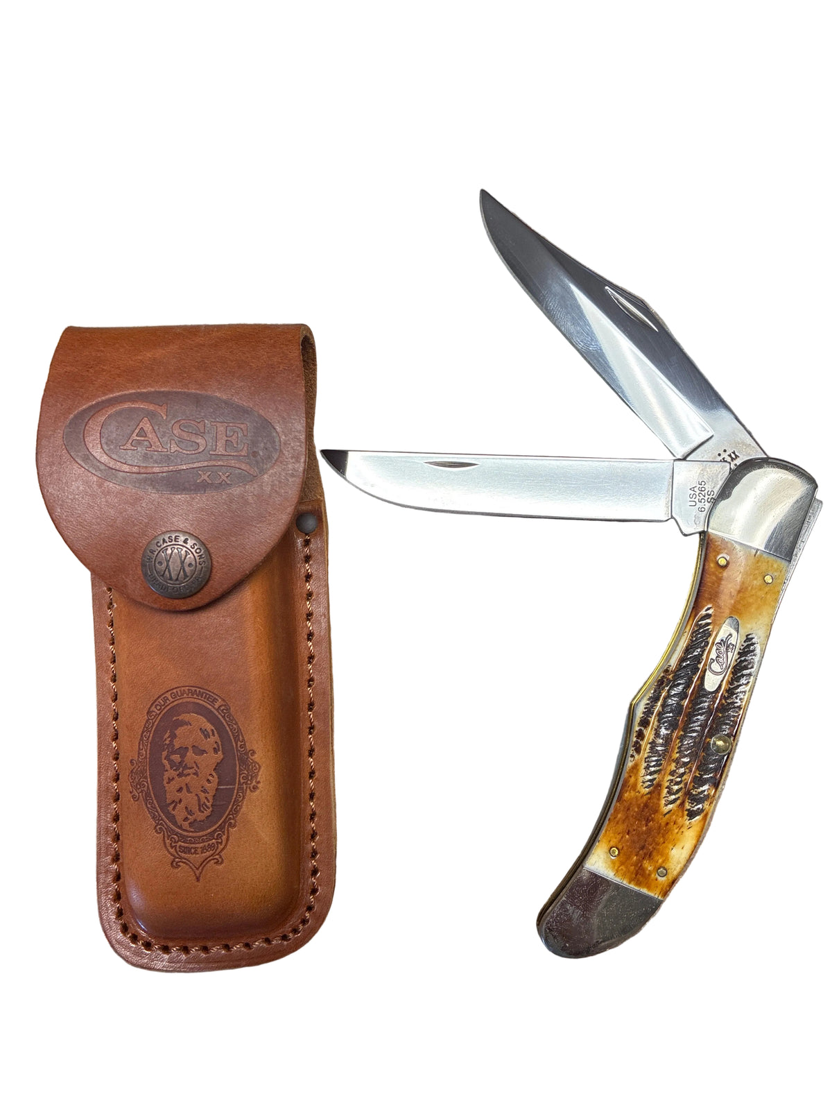 6.5 BoneStag Folding Hunter W/Sheath