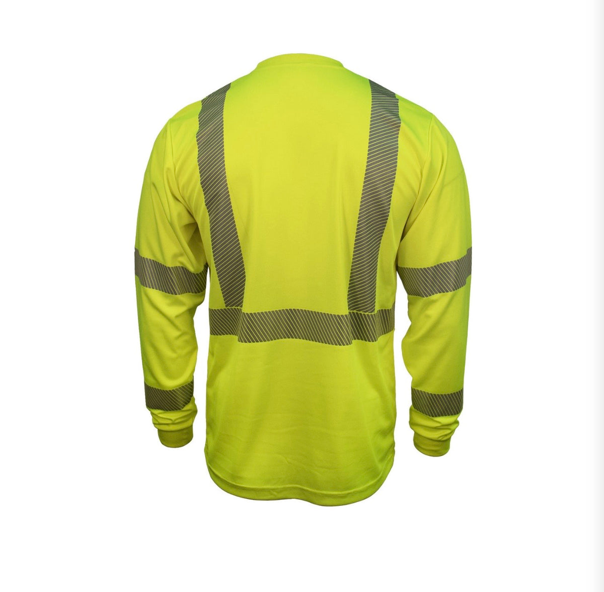 ANSI Class 3 Segmented Tape UltraSoft Long Sleeve Pocket Tee