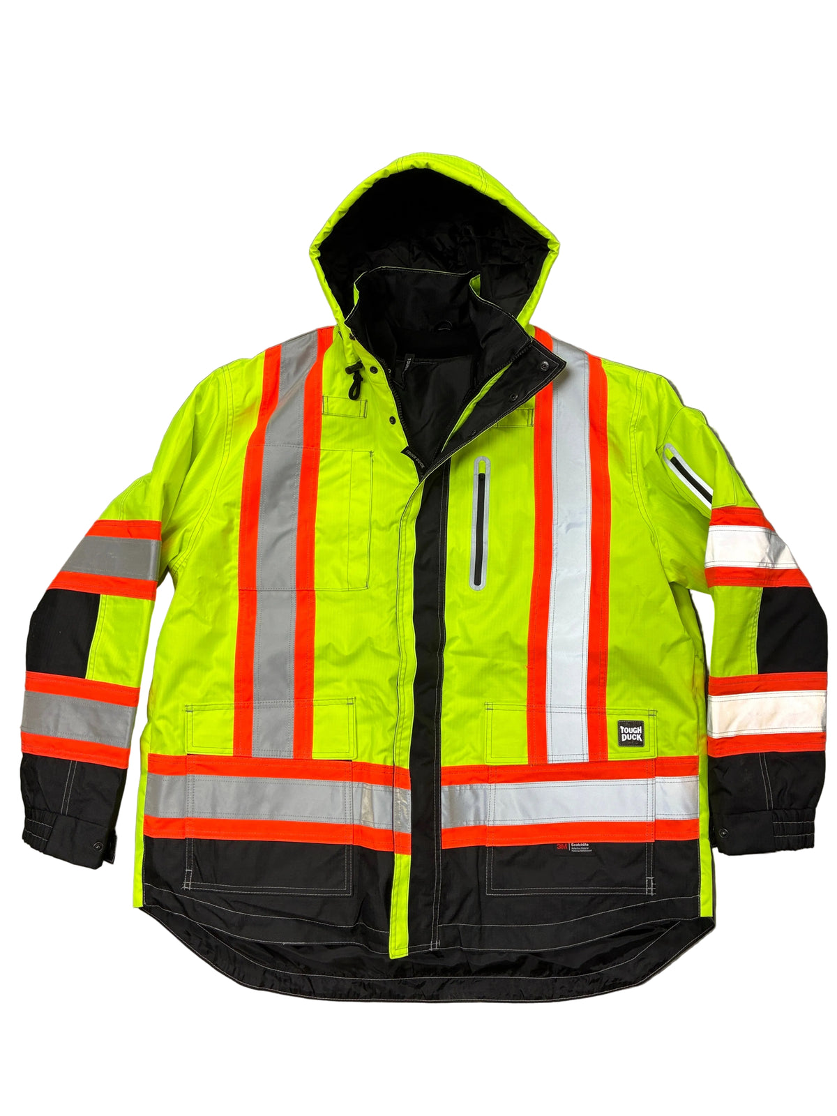 Tough Duck 4-In-1 Hi-Vis Safety Jacket