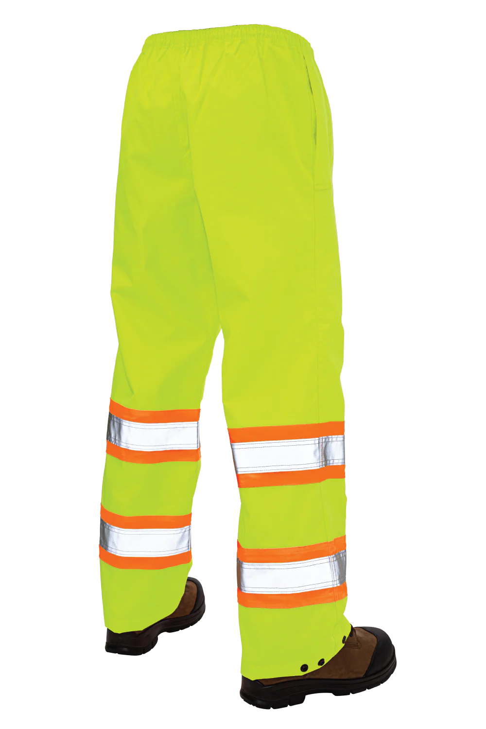PULL-ON RIPSTOP SAFETY RAIN PANT
