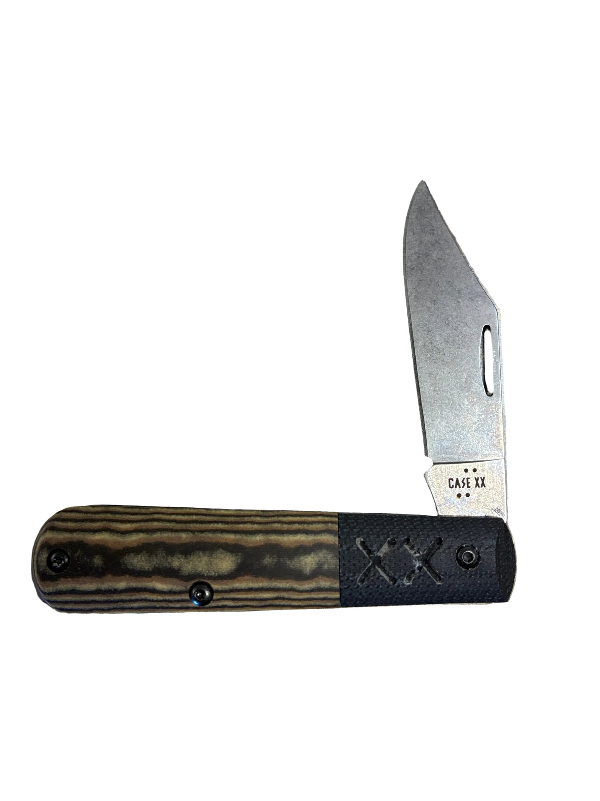 Crossroads™ Smooth Luna Richlite® w/Black G-10 XR Barlow