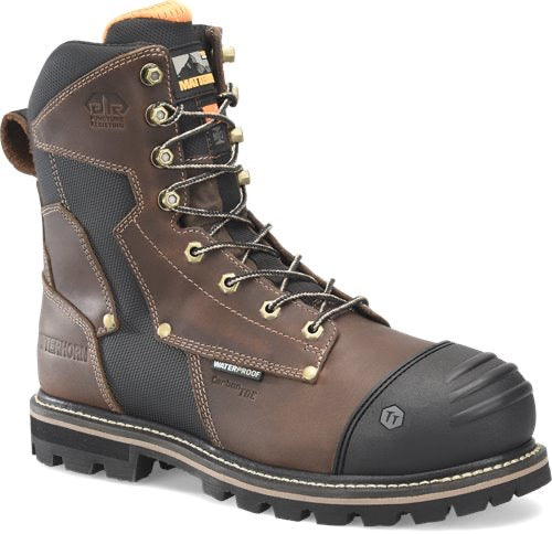 Matterhorn Men&#39;s 8&quot; Waterproof Comp Toe Internal Metguard Work Boot