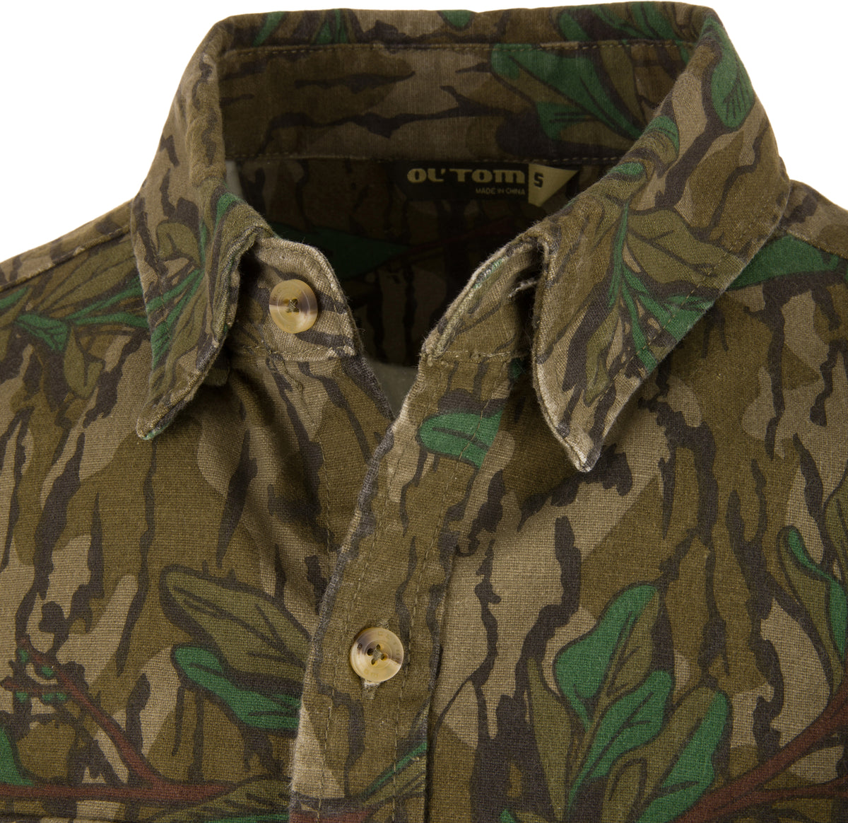 Ol Tom Men’s Throwback 80 Field Shirt Button Down