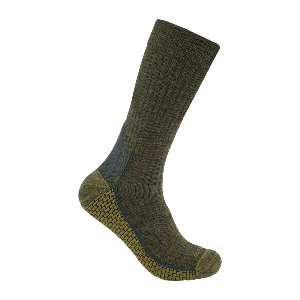 Force Grid Midweight Synthetic-Merino Wool Blend Crew Sock